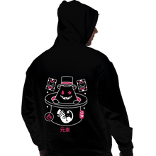 Load image into Gallery viewer, Secret_Shirts Pullover Hoodies, Unisex / Small / Black Magician Hat Monster
