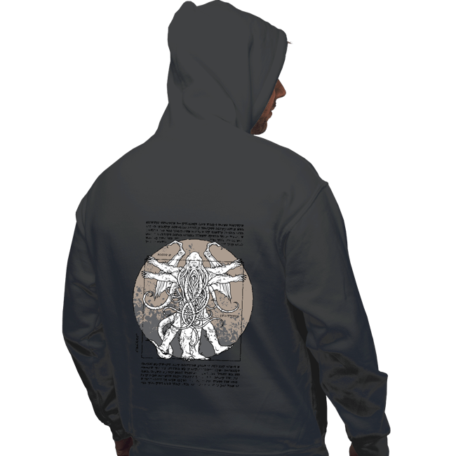 Shirts Pullover Hoodies, Unisex / Small / Charcoal Lovecraft Man