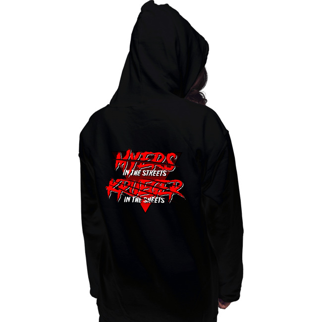 Secret_Shirts Pullover Hoodies, Unisex / Small / Black Horror In The Streets
