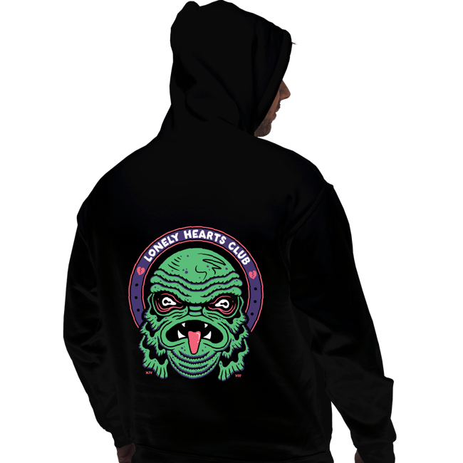 Daily_Deal_Shirts Pullover Hoodies, Unisex / Small / Black So Lonely