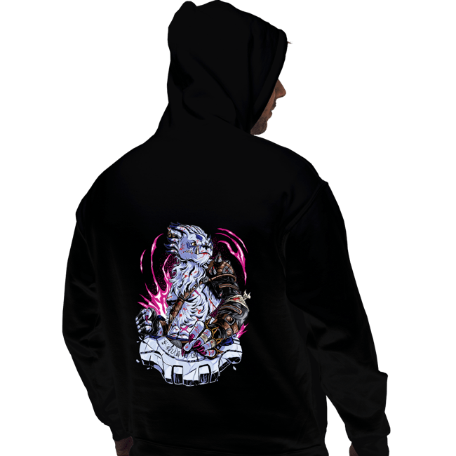 Daily_Deal_Shirts Pullover Hoodies, Unisex / Small / Black Battle Weregarurumon