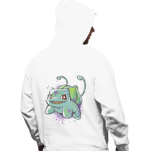Shirts Pullover Hoodies, Unisex / Small / White Grass Ink