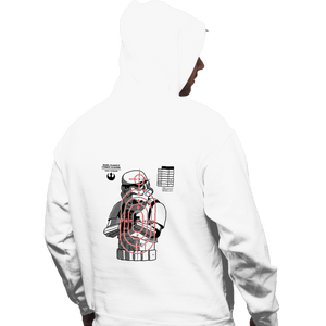 Daily_Deal_Shirts Pullover Hoodies, Unisex / Small / White Rebel Combat Academy