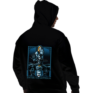 Daily_Deal_Shirts Pullover Hoodies, Unisex / Small / Black Enter The Gotham