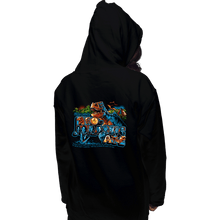 Load image into Gallery viewer, Daily_Deal_Shirts Pullover Hoodies, Unisex / Small / Black Welcome to the Neo-Jurassic Age
