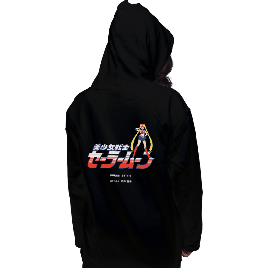 Shirts Pullover Hoodies, Unisex / Small / Black Sailor Pixels