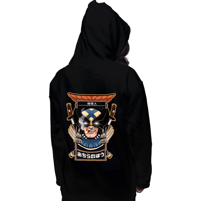 Daily_Deal_Shirts Pullover Hoodies, Unisex / Small / Black Immortal Samurai