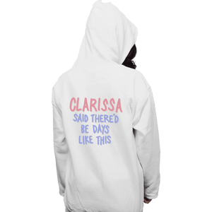 Secret_Shirts Pullover Hoodies, Unisex / Small / White Clarrissa