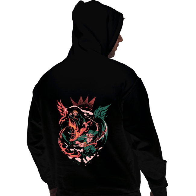Daily_Deal_Shirts Pullover Hoodies, Unisex / Small / Black The Wings Of The King
