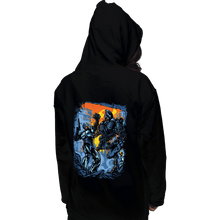 Load image into Gallery viewer, Secret_Shirts Pullover Hoodies, Unisex / Small / Black Robocop VS Robocain
