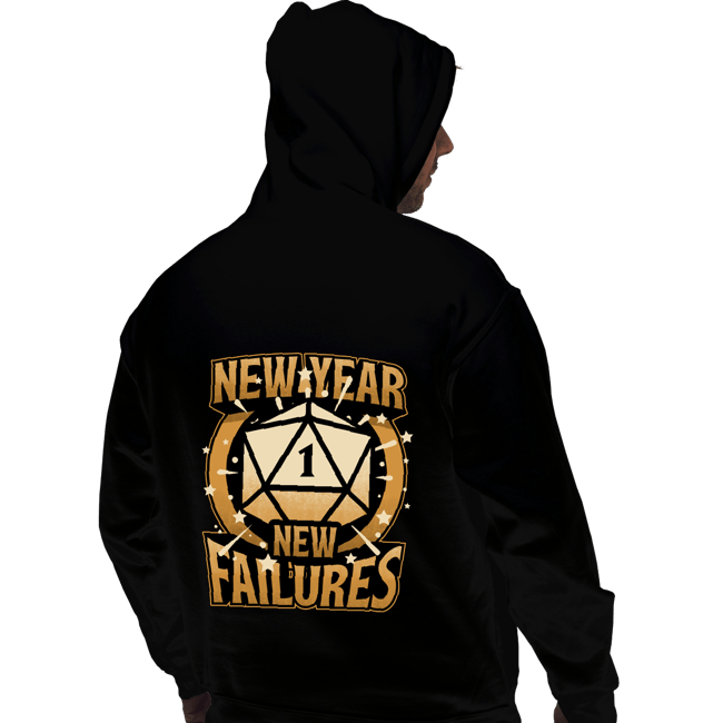 Secret_Shirts Pullover Hoodies, Unisex / Small / Black New Year More Failures