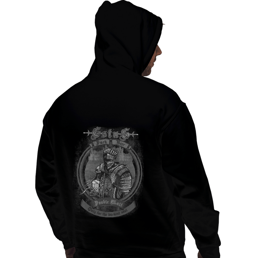 Shirts Pullover Hoodies, Unisex / Small / Black ESTUS - Dark Beer