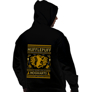 Shirts Pullover Hoodies, Unisex / Small / Black Hufflepuff Sweater