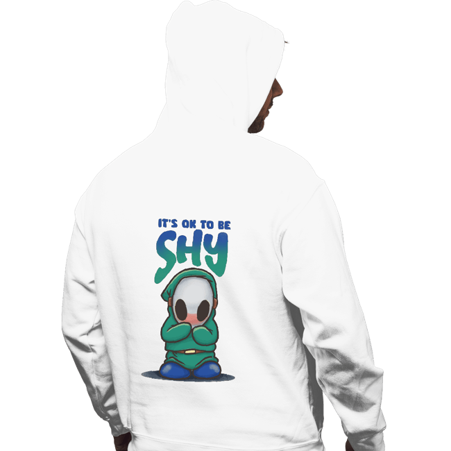 Shirts Pullover Hoodies, Unisex / Small / White Shy!