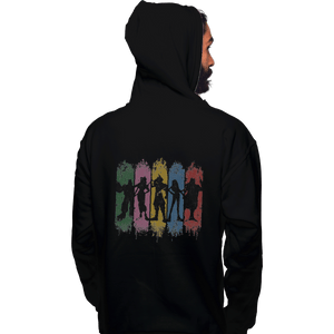 Shirts Zippered Hoodies, Unisex / Small / Black Shadows Of Avalanche