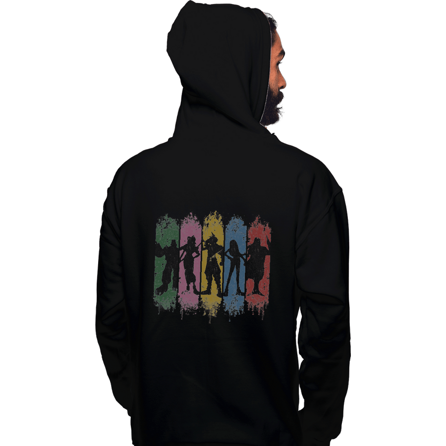 Shirts Zippered Hoodies, Unisex / Small / Black Shadows Of Avalanche
