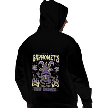 Load image into Gallery viewer, Shirts Pullover Hoodies, Unisex / Small / Black Baphomet&#39;s Tiki Lounge
