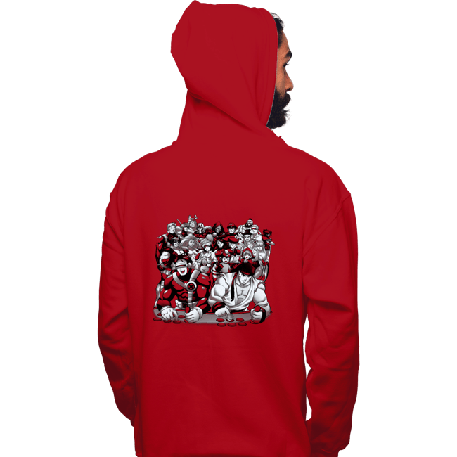 Secret_Shirts Pullover Hoodies, Unisex / Small / Red Old Friends