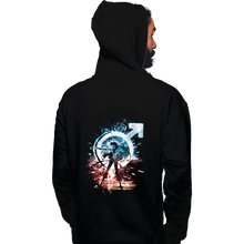 Load image into Gallery viewer, Shirts Pullover Hoodies, Unisex / Small / Black Mars Storm
