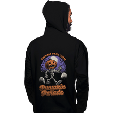 Load image into Gallery viewer, Shirts Pullover Hoodies, Unisex / Small / Black Halloween Pumpkin Parade
