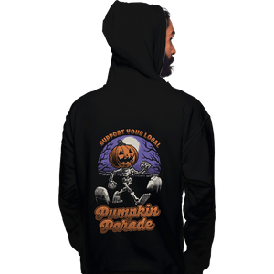 Shirts Pullover Hoodies, Unisex / Small / Black Halloween Pumpkin Parade