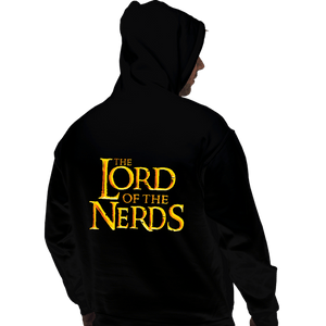 Daily_Deal_Shirts Pullover Hoodies, Unisex / Small / Black Lord Of The Nerds