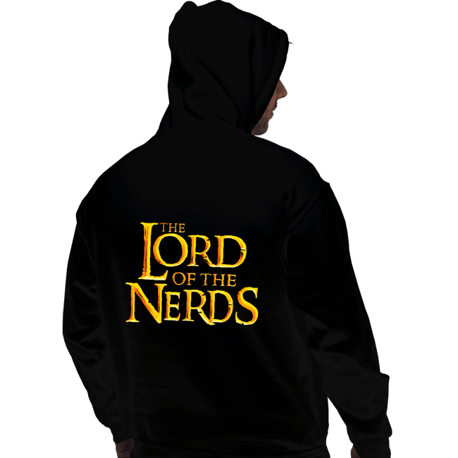 Daily_Deal_Shirts Pullover Hoodies, Unisex / Small / Black Lord Of The Nerds