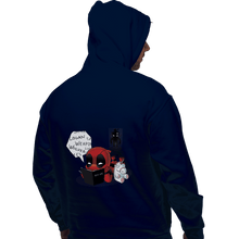 Load image into Gallery viewer, Shirts Pullover Hoodies, Unisex / Small / Navy Death Merc
