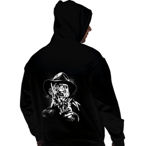 Daily_Deal_Shirts Pullover Hoodies, Unisex / Small / Black Nightmare Splatter