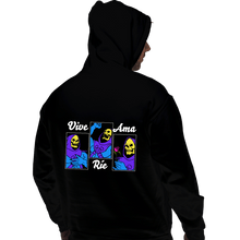 Load image into Gallery viewer, Shirts Pullover Hoodies, Unisex / Small / Black Live Laugh Love - Español
