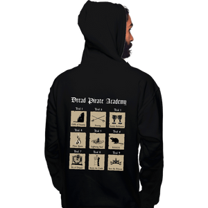Daily_Deal_Shirts Pullover Hoodies, Unisex / Small / Black Dread Pirate Academy