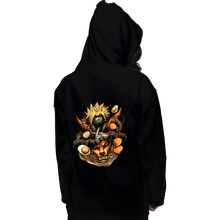Load image into Gallery viewer, Shirts Pullover Hoodies, Unisex / Small / Black Power Of Fusions
