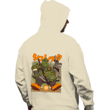 Load image into Gallery viewer, Daily_Deal_Shirts Pullover Hoodies, Unisex / Small / Sand Samurai Shurekk
