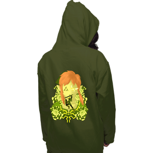 Daily_Deal_Shirts Pullover Hoodies, Unisex / Small / Military Green Legendary Memories