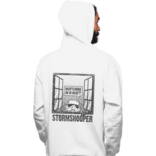 Load image into Gallery viewer, Shirts Pullover Hoodies, Unisex / Small / White Storm Snooper
