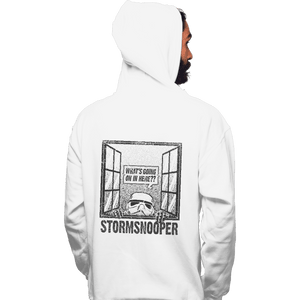 Shirts Pullover Hoodies, Unisex / Small / White Storm Snooper
