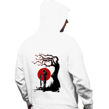 Load image into Gallery viewer, Shirts Pullover Hoodies, Unisex / Small / White Red Sun In Zanarkland
