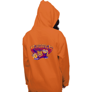 Daily_Deal_Shirts Pullover Hoodies, Unisex / Small / Orange Poohbearz!