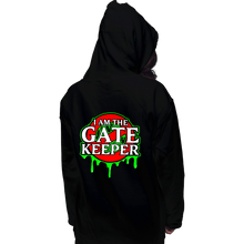 Load image into Gallery viewer, Daily_Deal_Shirts Pullover Hoodies, Unisex / Small / Black The Gatekeeper
