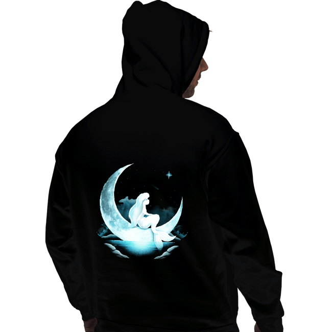 Daily_Deal_Shirts Pullover Hoodies, Unisex / Small / Black Mermaid Dream