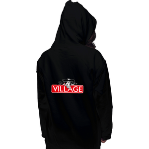 Shirts Pullover Hoodies, Unisex / Small / Black Villageopoly