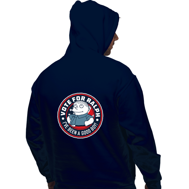 Shirts Pullover Hoodies, Unisex / Small / Navy Vote For Ralph
