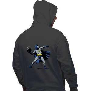 Daily_Deal_Shirts Pullover Hoodies, Unisex / Small / Charcoal Batsy