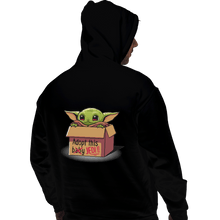 Load image into Gallery viewer, Shirts Zippered Hoodies, Unisex / Small / Black Adopt This Jedi
