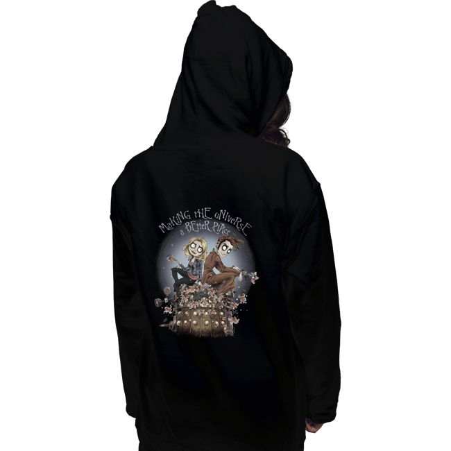 Shirts Pullover Hoodies, Unisex / Small / Black Making The Universe A Better Place