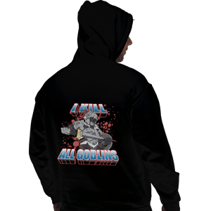 Shirts Pullover Hoodies, Unisex / Small / Black I Kill All Goblins