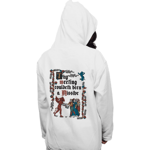 Daily_Deal_Shirts Pullover Hoodies, Unisex / Small / White Illuminated Email