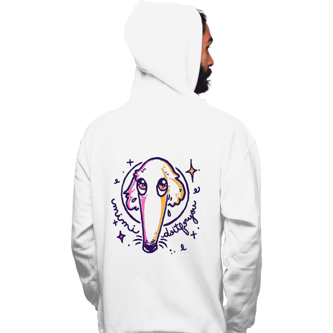 Daily_Deal_Shirts Pullover Hoodies, Unisex / Small / White Why The Long Face