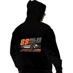Daily_Deal_Shirts Pullover Hoodies, Unisex / Small / Black 88 Miles Per Hour