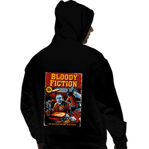 Daily_Deal_Shirts Pullover Hoodies, Unisex / Small / Black Bloody Fiction